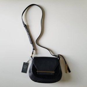 Vince Camuto | Bags | Nwt Vince Camuto Black Leather Suede Purse | Poshmark